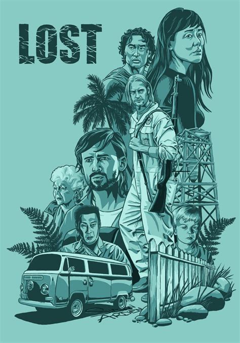 Lost Season 5 By ~xcub On Deviantart Lost Tv Show Lost Poster Lost