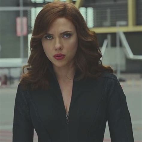Black Widow Captain America Civil War Love Her Hair Capitán