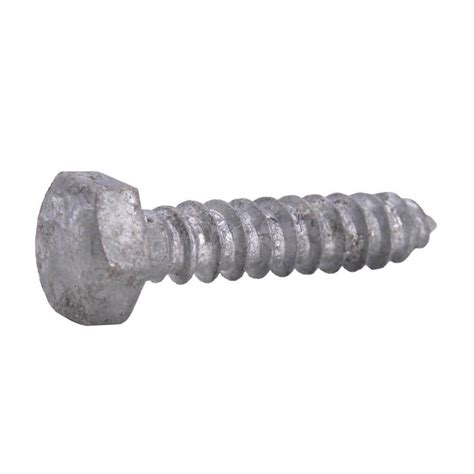 Everbilt 516 In X 2 In Hex Galvanized Lag Screw 803806 The Home Depot