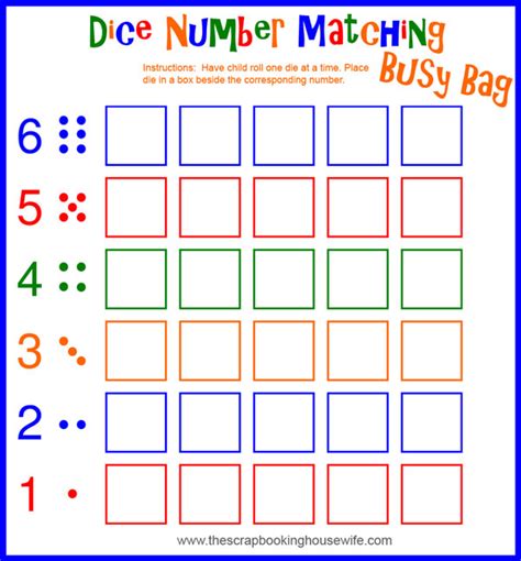 7 Best Images Of Printable Number Matching Game Printable Preschool