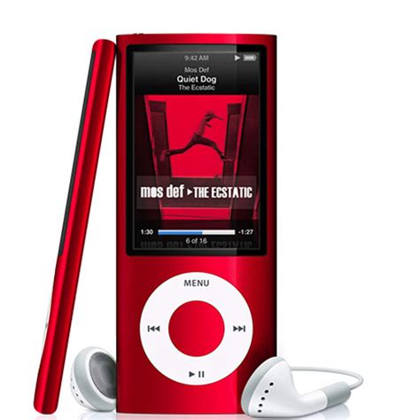 Shop Apple I Pod Nano 16 Gb Red 5th Generation Newest Model And Discover