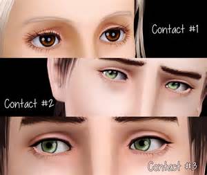 Mod The Sims Custom Contacts 1 2 And 3