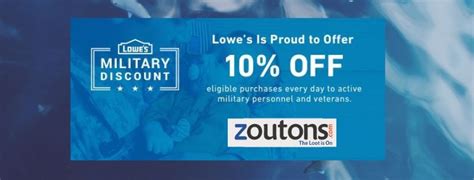 Maybe you would like to learn more about one of these? Lowe's Military Discounts, Deals & Codes: Save 75% On ...