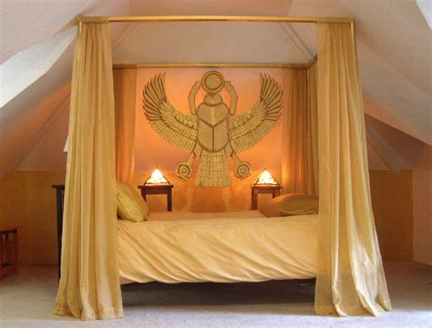 Bedroom In The Ancient Egyptian Style By Paul Sternberg Egyptian