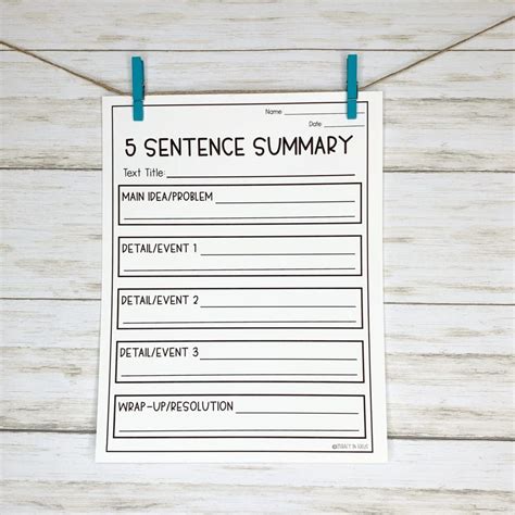 10 Graphic Organizers For Summary Writing Summary Writing Graphic