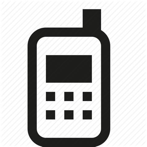 Cell Phone Icon Png Transparent 16486 Free Icons Library