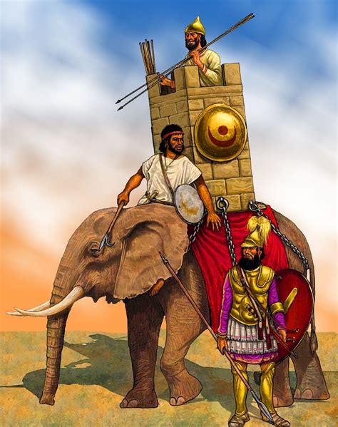 Carthaginian war elephant Punic War Guerras púnicas Historia antigua Edad antigua
