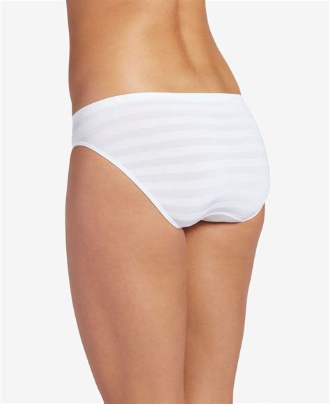 Jockey Women S Comfies Bikini Underwear Pack Plain White Shopee My