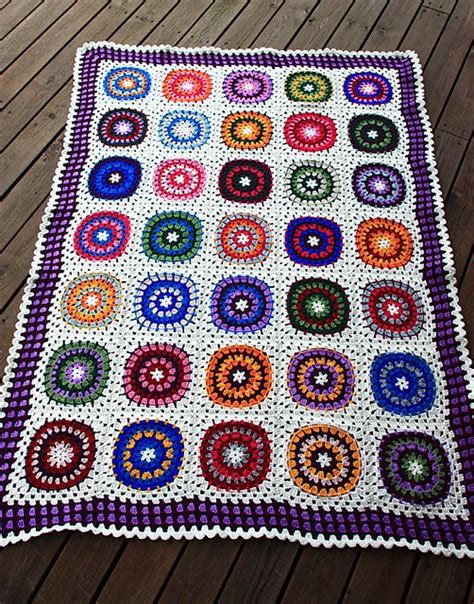 An Afghan From Northern Sweden Wool Crafts Crochet Crochet Bedspread