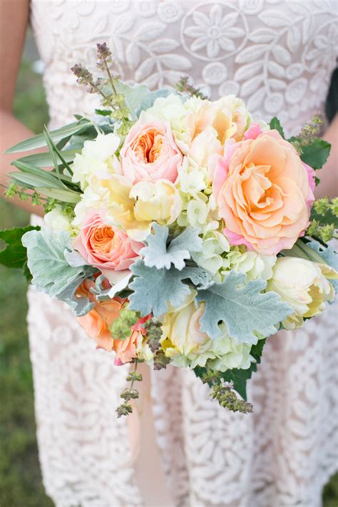 Whimsical Pastel Bridesmaid Bouquets