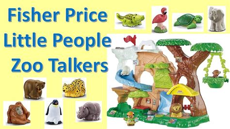 Tiny treasures and daniel tiger explore the little people zoo. Fisher-Price Little People Zoo Talkers Animal Play Set Toy ...