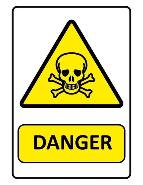 Danger Sign Template Templates At