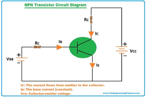 Simple Npn Transistor Circuit Diagram