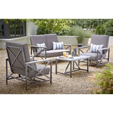 Wiki researchers have been writing reviews of the latest garden chairs since 2015. Shop Garden Treasures Set of 2 Arrowhead Springs Dark Gray ...