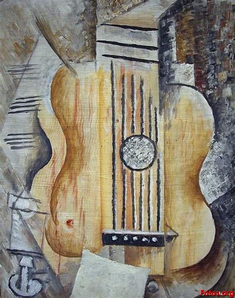 Estará representado en la obra de picasso por arlequín y guitarra. cubismo picasso-Guitare-jaime-Eva-pablo-picasso | Flickr ...