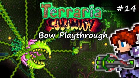 Plantera In Revengeance Mode Calamity Terraria Let S Play 14 Bow Ranger Class Playthrough