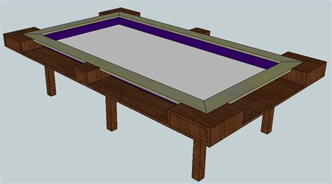 Custom Built Game Table Boardgamegeek Table Games Custom Build Table