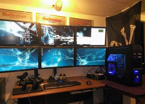 20 Cool Computer Arrangements For Gamers Home Design And Interior