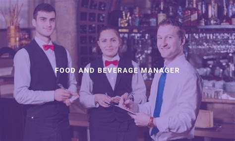 Food And Beverage Manager Alpha Academy