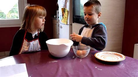 gâteau au yaourt fait par des enfants - YouTube