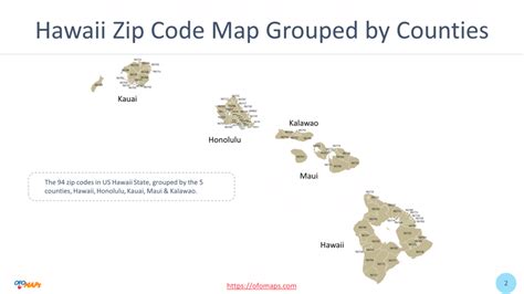 Hawaiizipcodemap2 Ofo Maps