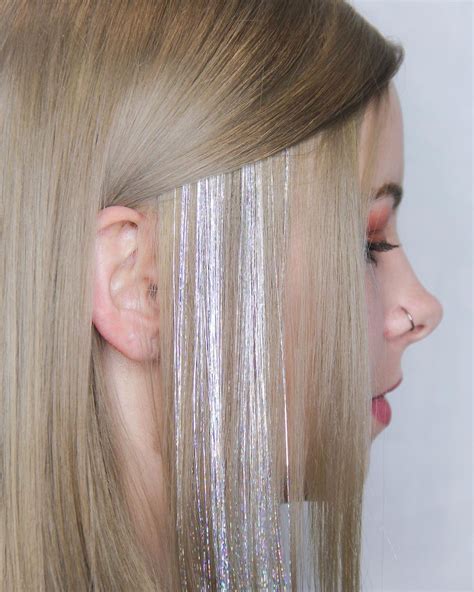 How To Put In Hair Tinsel The Perfect Holiday Hairstyle
