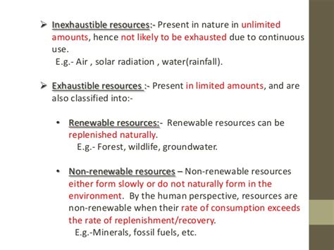 If we talk about exhaustible natural resources, examples of them will lead any person. Land resources (forest and minerals) & biodiversity