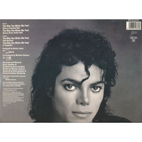 The Way You Make Me Feel By Michael Jackson 12inch With Neil93 Ref