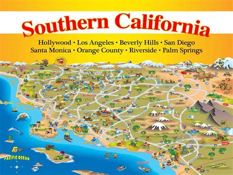 Northern California Attractions Map