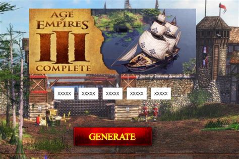 But whenever i try to run the game it have not enter a valid product key. Age of Empires 3 Complete Collection CDKey Generator ...