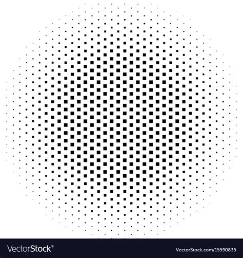 Abstract Halftone Gradient Background Circle Vector Image