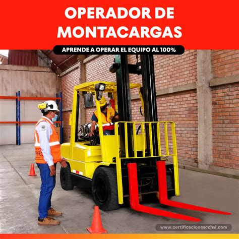 Curso De Montacargas Certificación De Operador Montacarguista