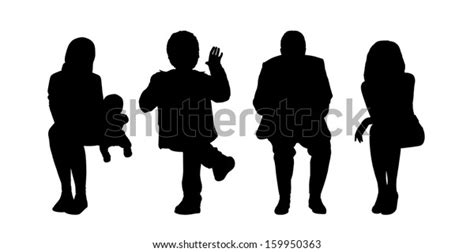black silhouettes people different sex age stock illustration 159950363 shutterstock