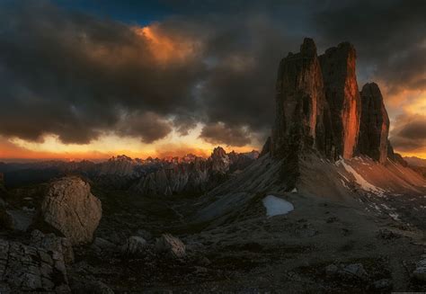 Photo Wallpapers Dolomites Mountains In Italy Shop Online