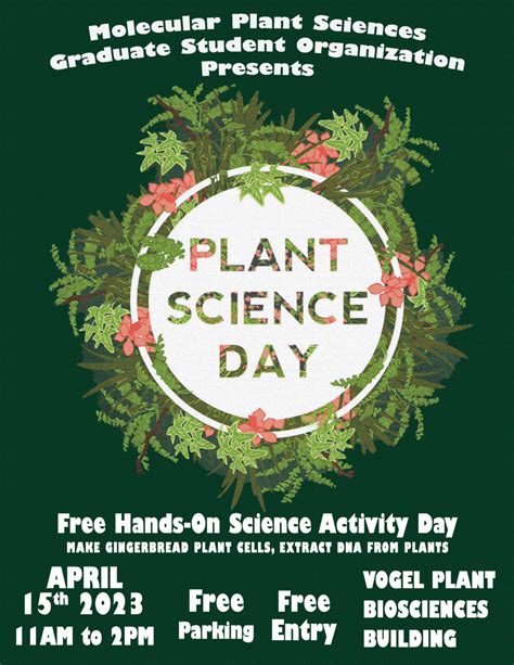 Plant Science Day Events Washington State University