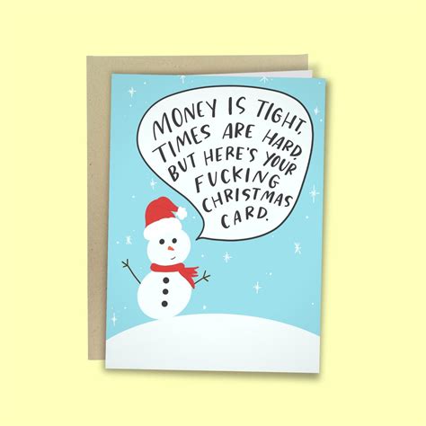 funny christmas card heres your fucking christmas card funny etsy uk
