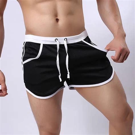 Homens Shorts De Corrida Maratona Esportes Quick Dry Cal Es De Corrida