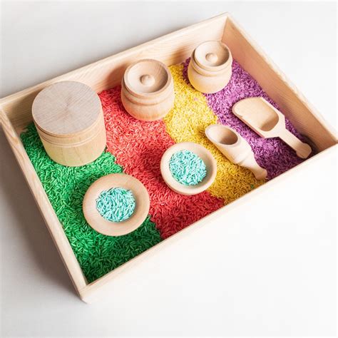Montessori Toys For Toddlers Sensory Bin Tools Sensory Toys Etsy