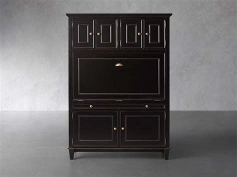 Alderson Hideaway Desk In Blackened Honey Arhaus In 2023 Rug