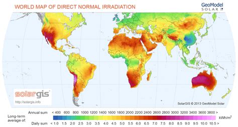 Best Solar Power Regions Worldwide Alternative Energy Hq