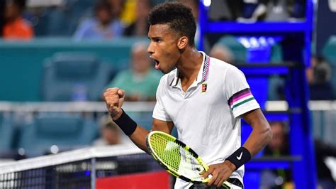 It will be shown here as soon as the official schedule becomes available. Félix Auger-Aliassime, apenas 18 anos e já tanto para contar