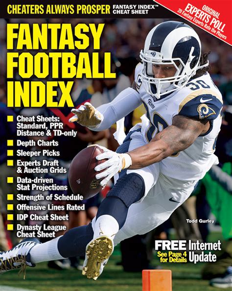 Create or join a fantasy football league, draft players, track rankings, watch highlights, get pick advice, and fantasy football rankings videos and roundtables index: Home - Fantasy Index