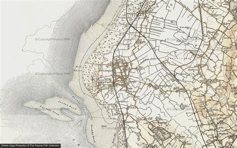 Historic Ordnance Survey Map Of Formby 1902 1903
