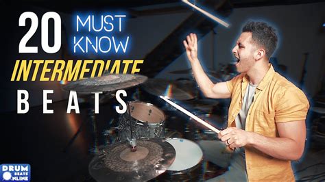 20 Must Know Drum Beats For Intermediate Drummers Drum Beats Online