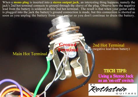 Putting electronic components into a cigar box guitar, and getting everything properly wired and connected, can be a we will present three different diagrams here: Acoustic Guitar Jack Wiring Diagram Battery - Wiring Diagram Networks