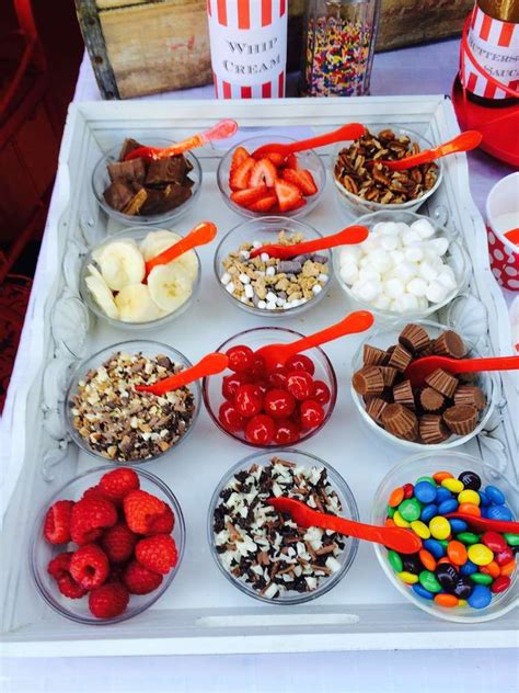 Easy Party Food For A Crowd 17 Awesome Ideas Icecream Bar Ice