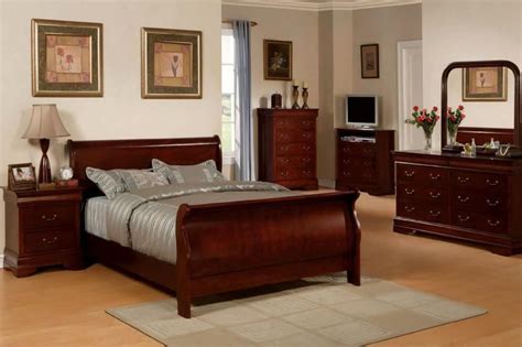 cherry wood bedroom set  page
