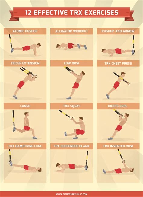 12 Effective Trx Exercises For A Full Body Workout Trx Workouts Trx