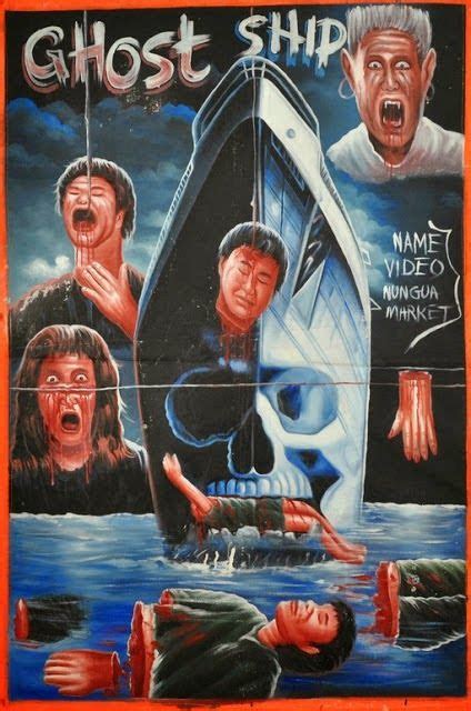 Ghost Ship 2002 Horror Movie Art Horror Movie Posters
