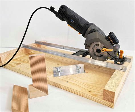 How To Make Very Simple A Circular Saw Crosscut Jig And Router Guide 2